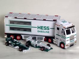 2003 HESS Two Racers Transporter with Indy Cars