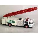 1989 HESS White Fire Truck-Bank